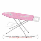 1-Piece Unicorn Pink Fantasy Star  Ironing Board Cover, Universal Size, Without Board