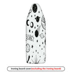 1-Piece Space Stars Planets  Ironing Board Cover, Universal Size, Without Board
