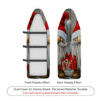 1-Piece Santa Claus Gnome Gift  Ironing Board Cover, Universal Size, Without Board