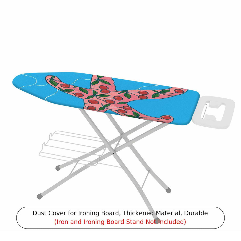 1-Piece Starfish Ocean Cherry  Ironing Board Cover, Universal Size, Without Board