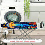1-Piece Jellyfish Ocean Star Sea Creature  Ironing Board Cover, Universal Size, Without Board
