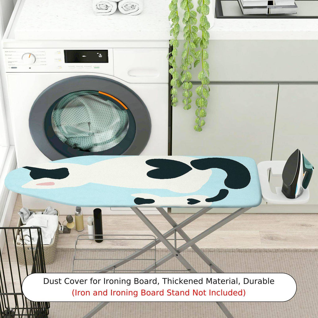 1-Piece Animal Dog Blue  Ironing Board Cover, Universal Size, Without Board