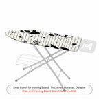1-Piece Panda Stripes Stars  Ironing Board Cover, Universal Size, Without Board