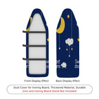 1-Piece Moon Cloud Star  Ironing Board Cover, Universal Size, Without Board