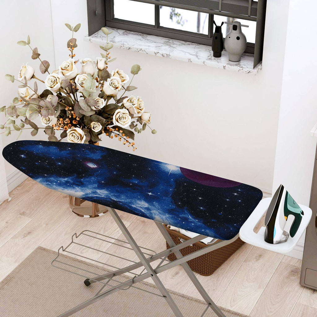1-Piece Galaxy Space Stars  Ironing Board Cover, Universal Size, Without Board