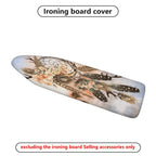 1-Piece Dreamcatcher Floral Feather  Ironing Board Cover, Universal Size, Without Board
