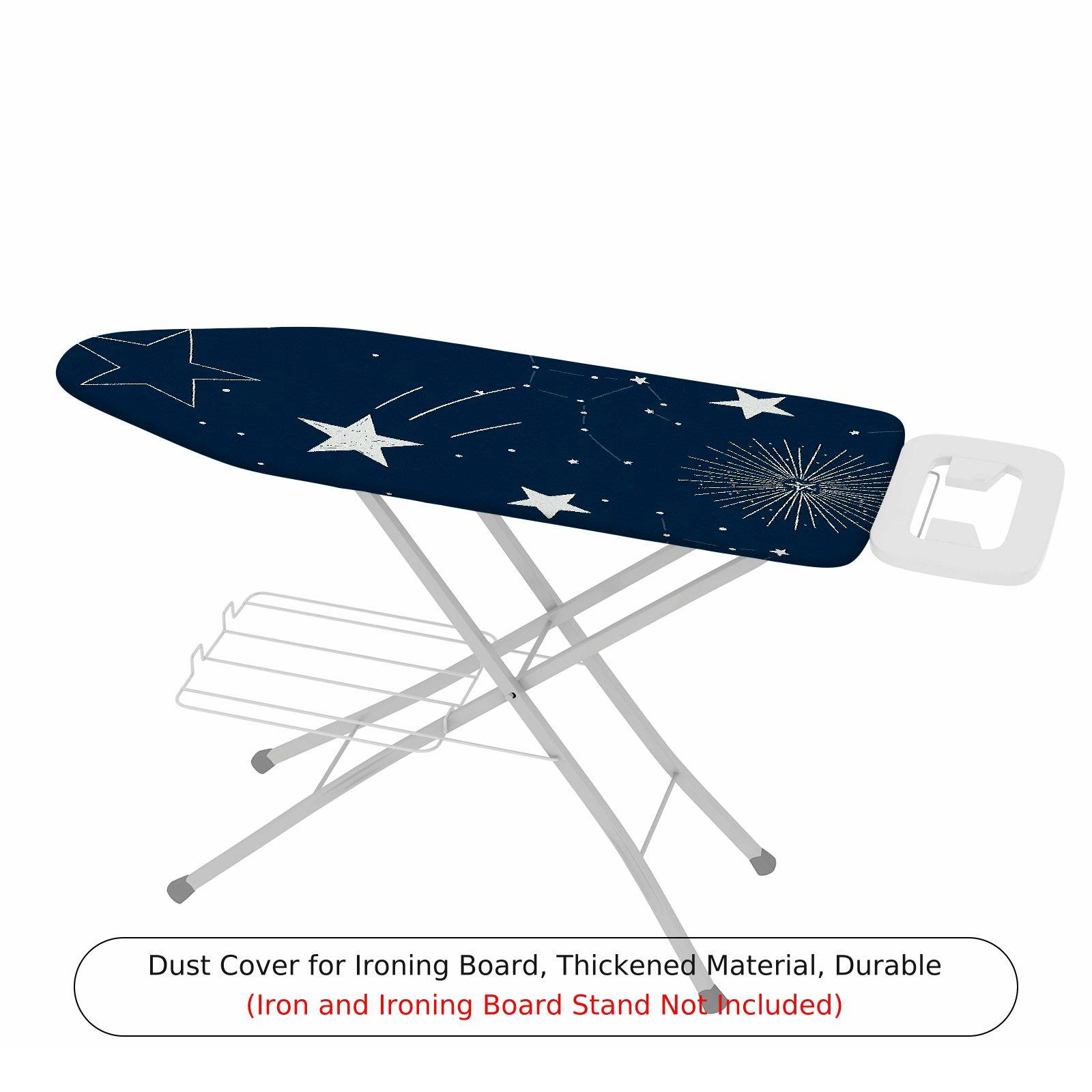 1-Piece Starry Constellation Fireworks  Ironing Board Cover, Universal Size, Without Board
