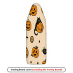 1-Piece Halloween Cat Pumpkin  Ironing Board Cover, Universal Size, Without Board