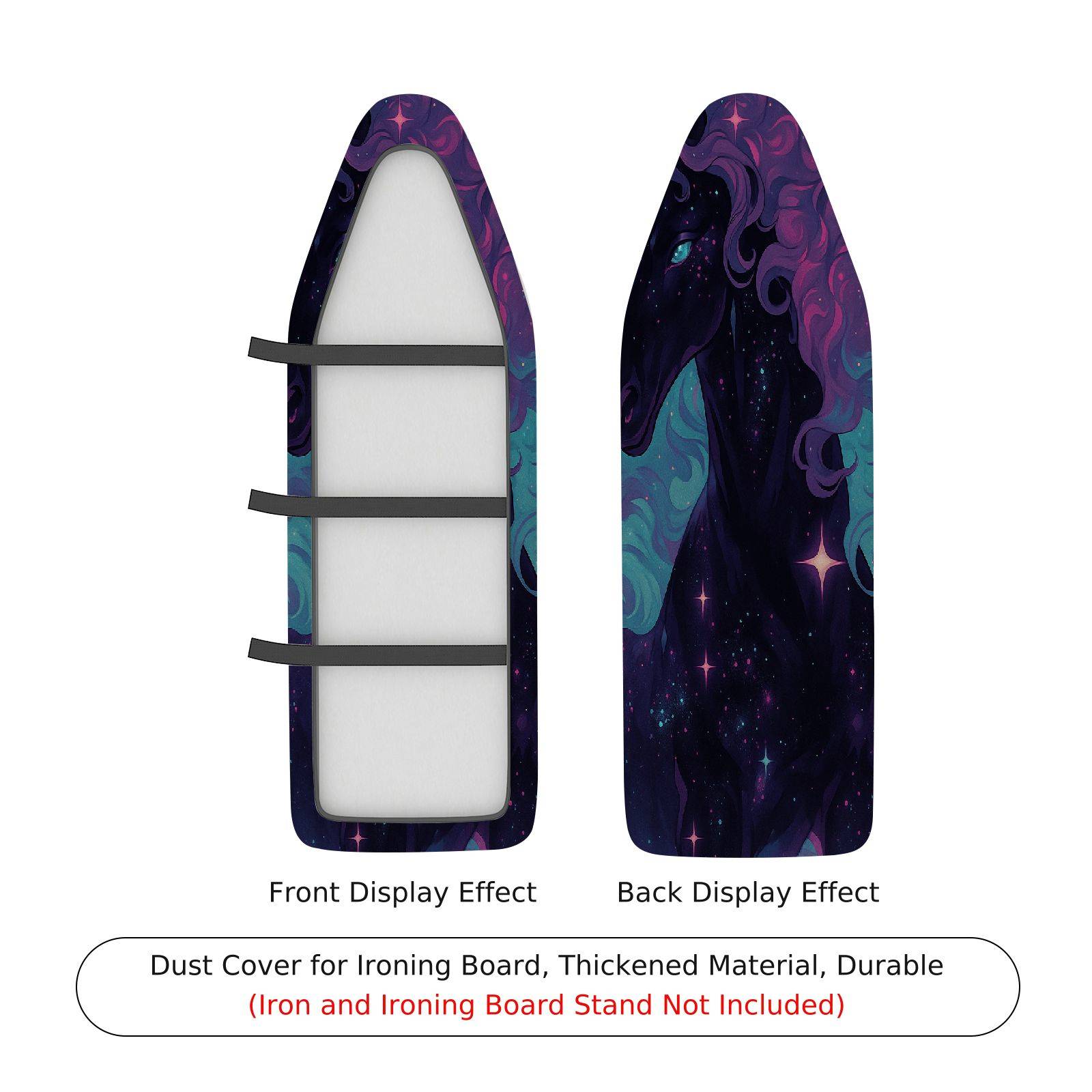1-Piece Nebula Fantasy Starry  Ironing Board Cover, Universal Size, Without Board