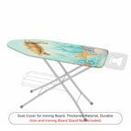 1-Piece Ocean Sea Turtle Starfish  Ironing Board Cover, Universal Size, Without Board