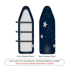 1-Piece Starry Constellation Fireworks  Ironing Board Cover, Universal Size, Without Board