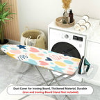 1-Piece Star Heart Pattern Abstract Shapes  Ironing Board Cover, Universal Size, Without Board