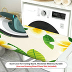 1-Piece Floral Leaf Tropical  Ironing Board Cover, Universal Size, Without Board