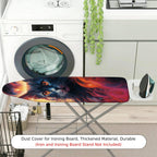 1-Piece Cat Galaxy Stars  Ironing Board Cover, Universal Size, Without Board