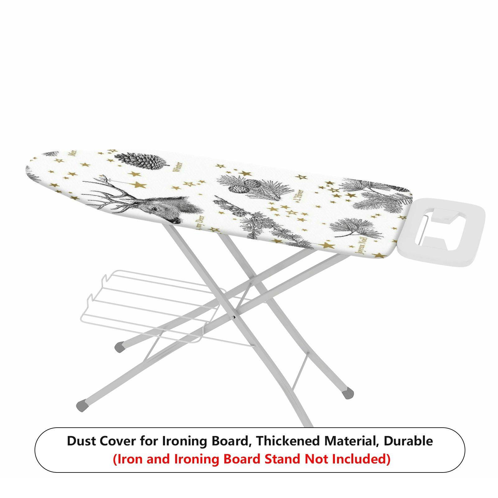 1-Piece Deer Pine Star  Ironing Board Cover, Universal Size, Without Board