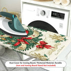 1-Piece Christmas Tree Festive Seasonal  Ironing Board Cover, Universal Size, Without Board