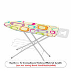 1-Piece Geometric Colorful Retro  Ironing Board Cover, Universal Size, Without Board