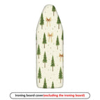1-Piece Christmas Tree Golden Bow Decorative  Ironing Board Cover, Universal Size, Without Board