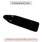 1-Piece Black Cat Halloween Eyes Mysterious  Ironing Board Cover, Universal Size, Without Board