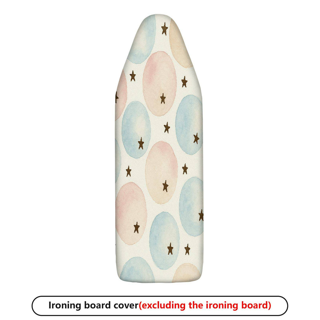 1-Piece Star Pastel Circle Pattern  Ironing Board Cover, Universal Size, Without Board