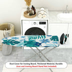 1-Piece Tropical Floral Leaf Design  Ironing Board Cover, Universal Size, Without Board