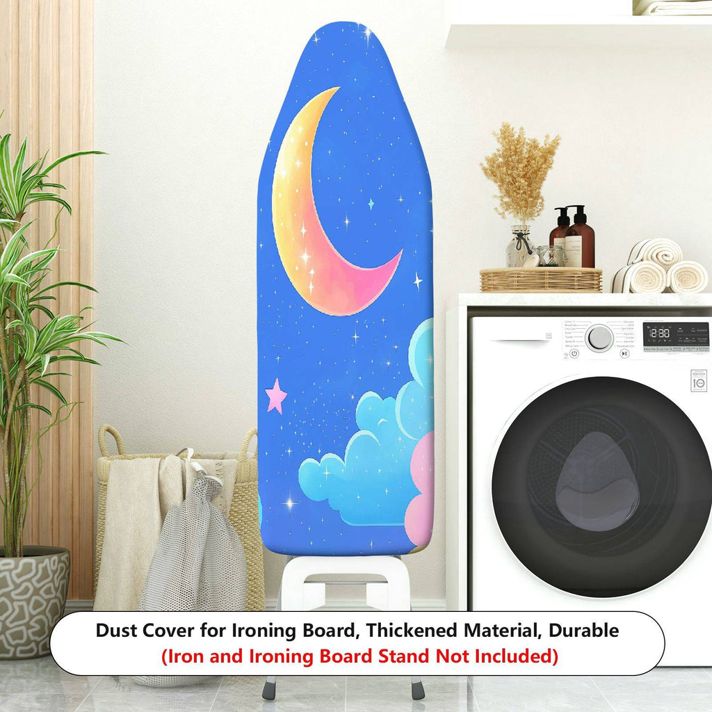 1-Piece Moon Star Cloud  Ironing Board Cover, Universal Size, Without Board