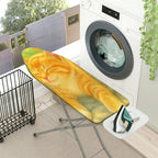 1-Piece Cat Pattern Sleeping Yellow Feline  Ironing Board Cover, Universal Size, Without Board