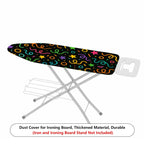 1-Piece Colorful Stars Confetti Party  Ironing Board Cover, Universal Size, Without Board