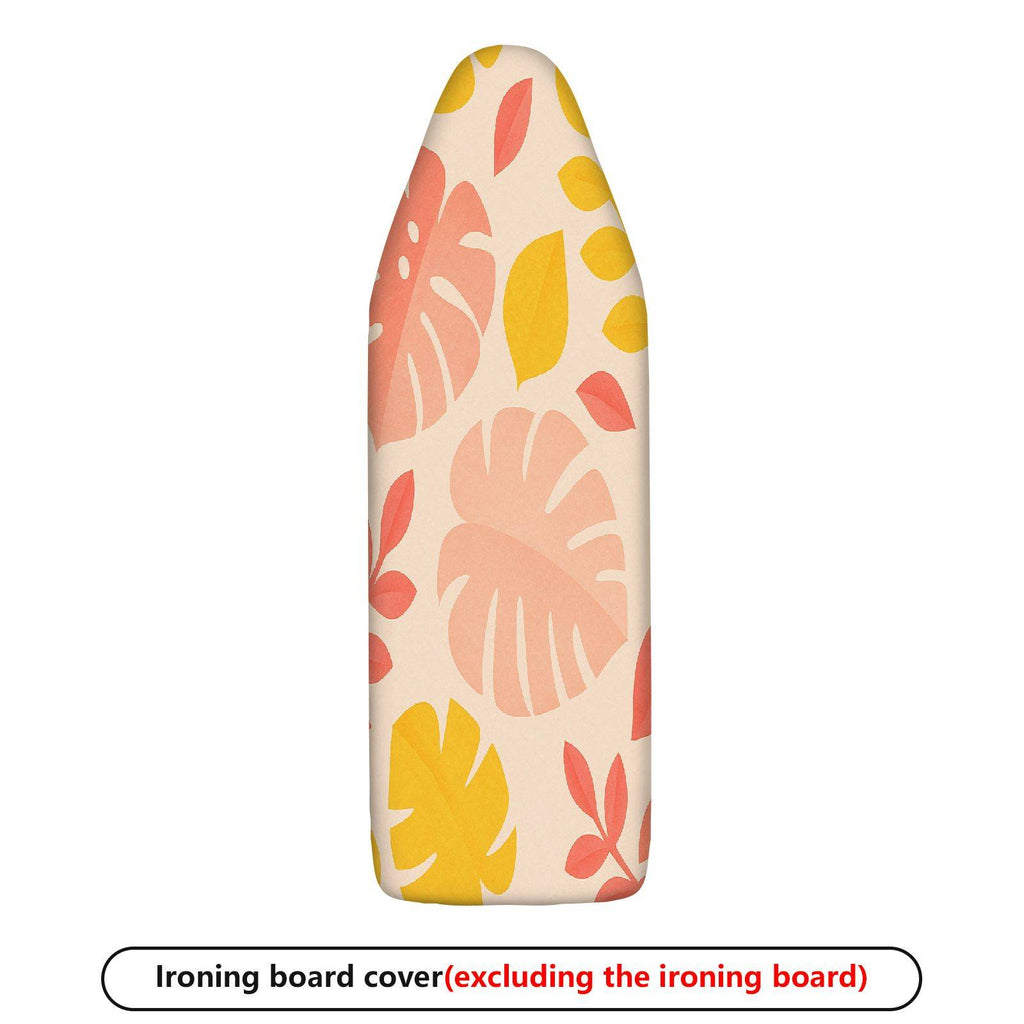 1-Piece Tropical Floral Leaf  Ironing Board Cover, Universal Size, Without Board