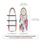 1-Piece Dreamcatcher Feather Bohemian  Ironing Board Cover, Universal Size, Without Board