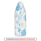 1-Piece Starfish Shell Coral  Ironing Board Cover, Universal Size, Without Board