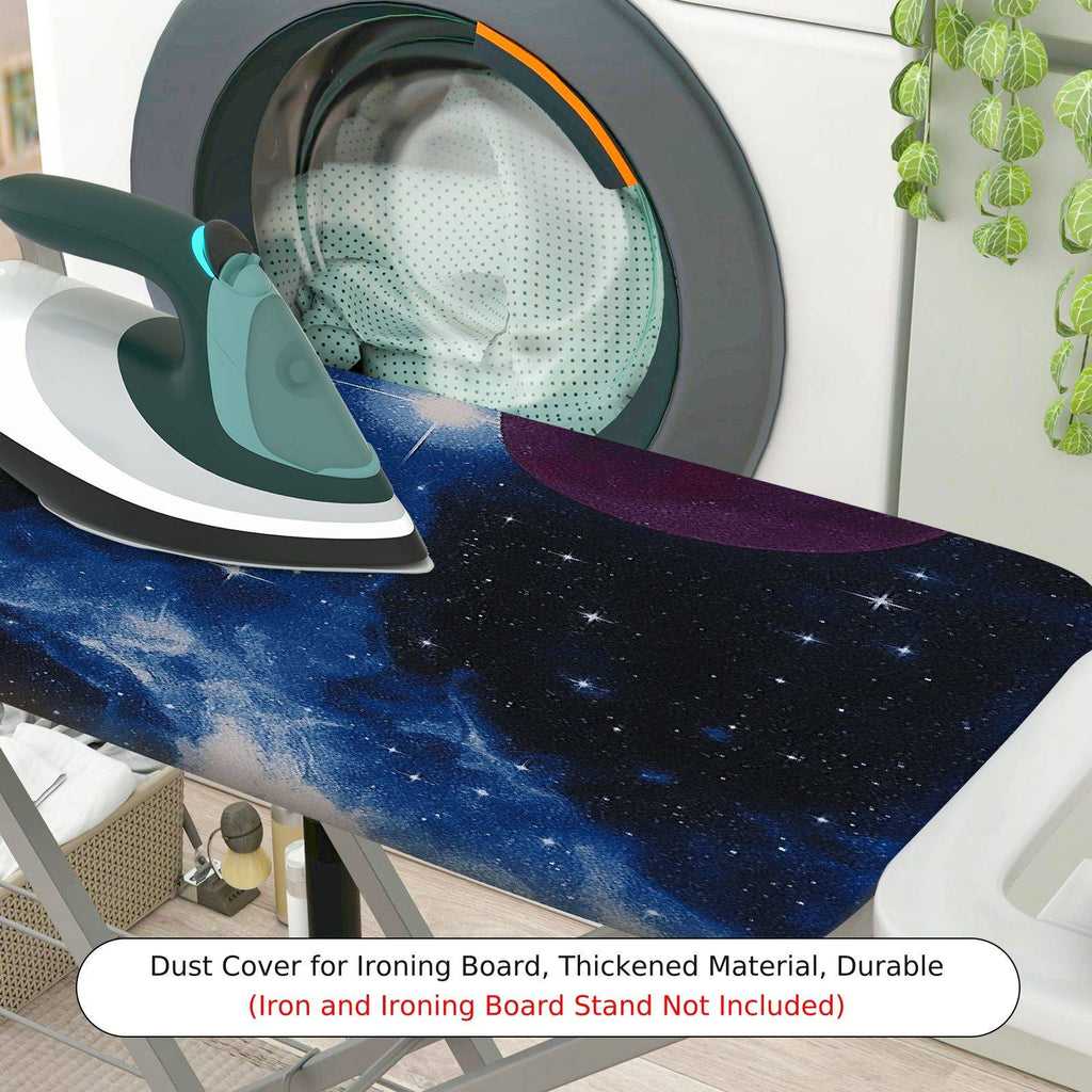 1-Piece Galaxy Space Stars  Ironing Board Cover, Universal Size, Without Board