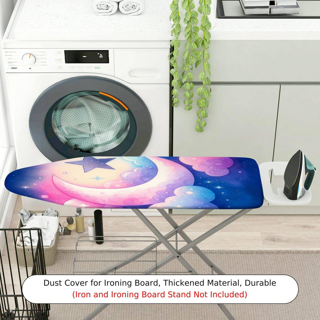 1-Piece Moon Star Cloud  Ironing Board Cover, Universal Size, Without Board