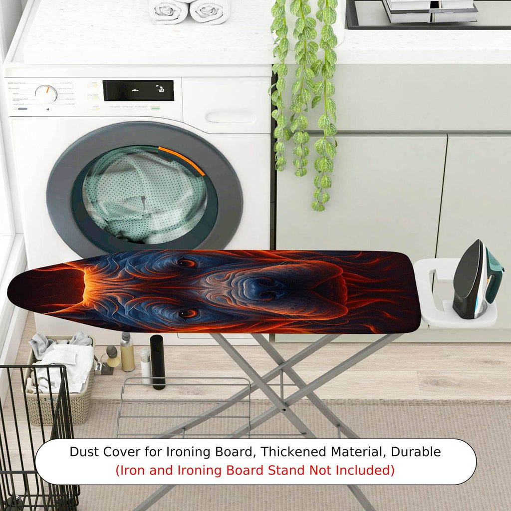 1-Piece Animal Flame Art  Ironing Board Cover, Universal Size, Without Board