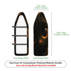 1-Piece Cat Universe Galaxy  Ironing Board Cover, Universal Size, Without Board