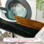 1-Piece Starry Night Cat Moon  Ironing Board Cover, Universal Size, Without Board