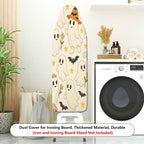 1-Piece Halloween Ghost Bat Star  Ironing Board Cover, Universal Size, Without Board
