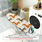 1-Piece Dog Heart Pattern Cute  Ironing Board Cover, Universal Size, Without Board
