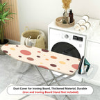 1-Piece Polka Dot Geometric Retro  Ironing Board Cover, Universal Size, Without Board