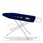 1-Piece Starry Night Blue Gold Starry Sky  Ironing Board Cover, Universal Size, Without Board