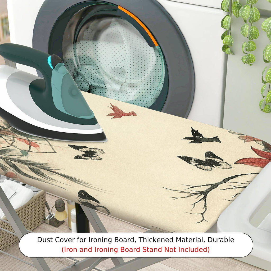 1-Piece Floral Dreamcatcher Butterfly  Ironing Board Cover, Universal Size, Without Board