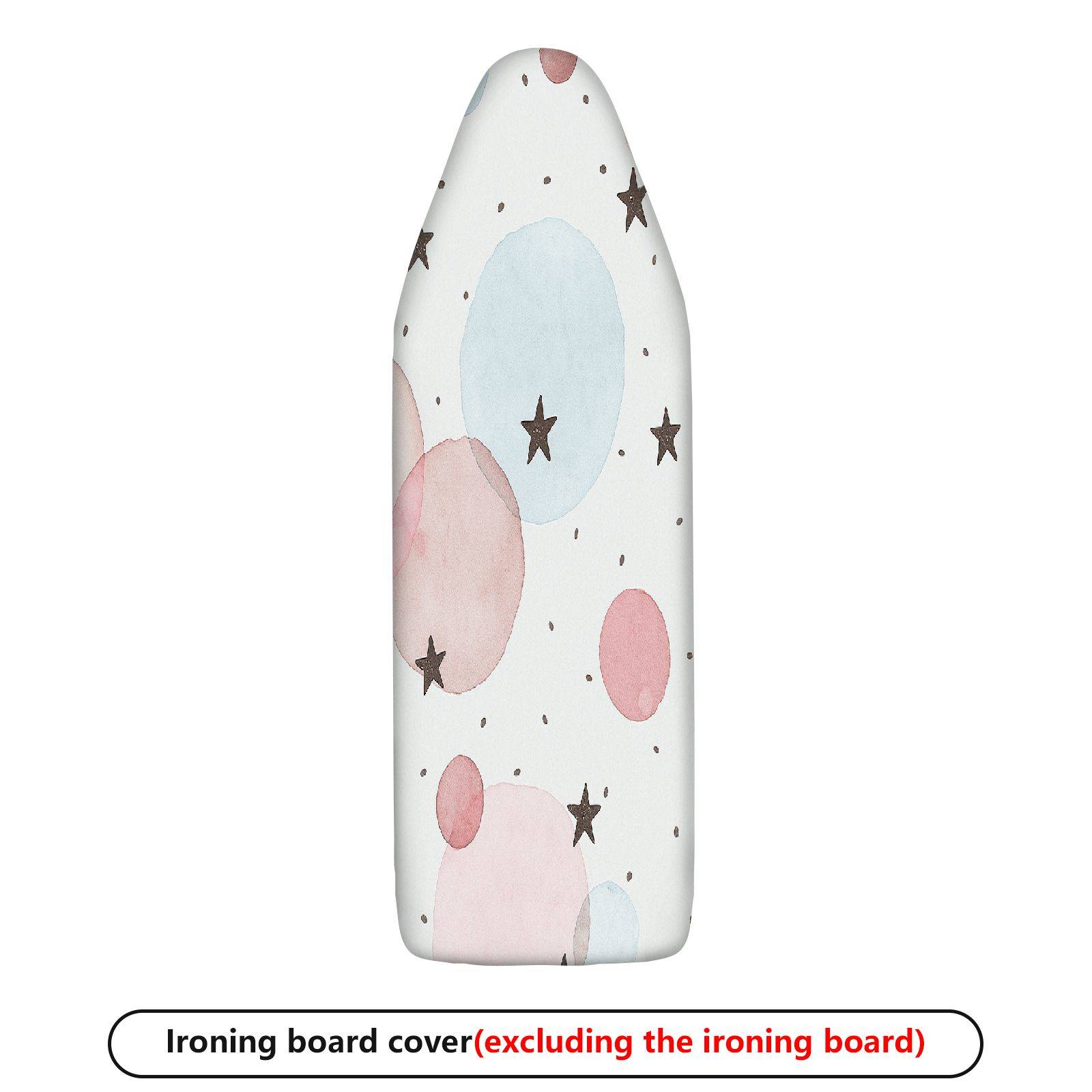 1-Piece Pattern Stars Dots Pastel  Ironing Board Cover, Universal Size, Without Board