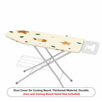 1-Piece Christmas Gingerbread Star  Ironing Board Cover, Universal Size, Without Board