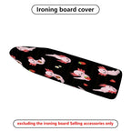 1-Piece Cute Axolotl Strawberry Floral  Ironing Board Cover, Universal Size, Without Board