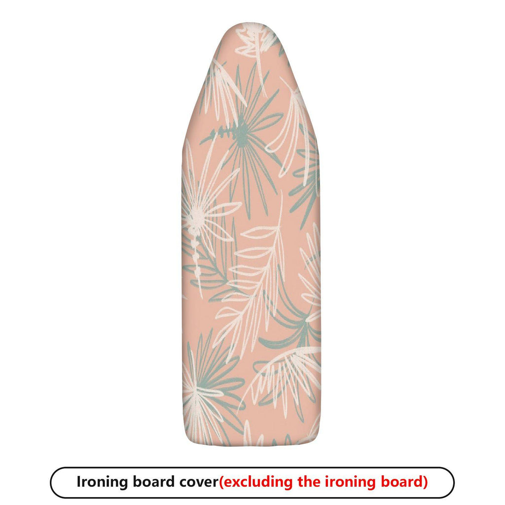 1-Piece Leaf Minimalist Tropical  Ironing Board Cover, Universal Size, Without Board