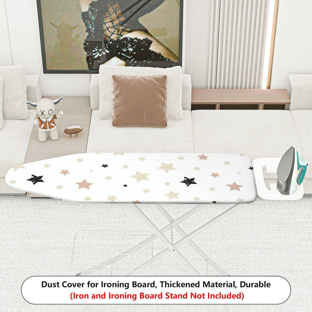 1-Piece Star Pattern Decor Stylish  Ironing Board Cover, Universal Size, Without Board