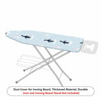 1-Piece Penguin Snowflake Christmas  Ironing Board Cover, Universal Size, Without Board