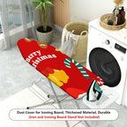 1-Piece Christmas Candy Bow  Ironing Board Cover, Universal Size, Without Board
