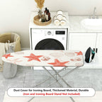 1-Piece Starfish Shell Ocean  Ironing Board Cover, Universal Size, Without Board