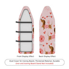 1-Piece Dog Heart Love  Ironing Board Cover, Universal Size, Without Board
